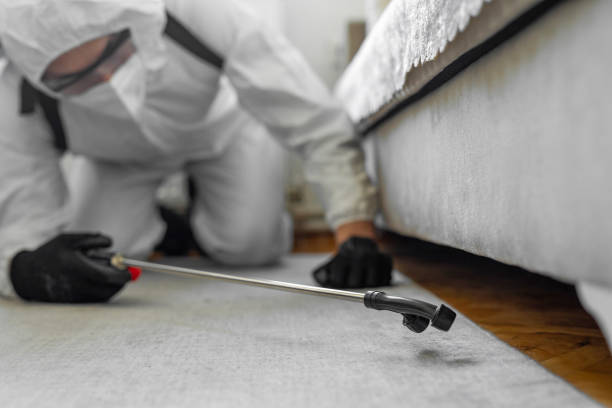 Professional Mosquito Control technician working in Cherry Hill Mall, NJ